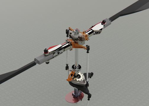 Twin Blade Helicopterp~ֱC3D(sh)ģD STEPʽ