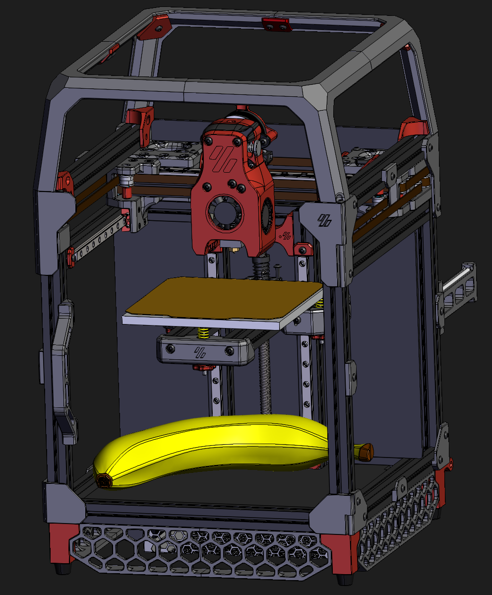 Voron_V0.1 3DӡC(j)Y(ji)(gu)3DD STEPʽ
