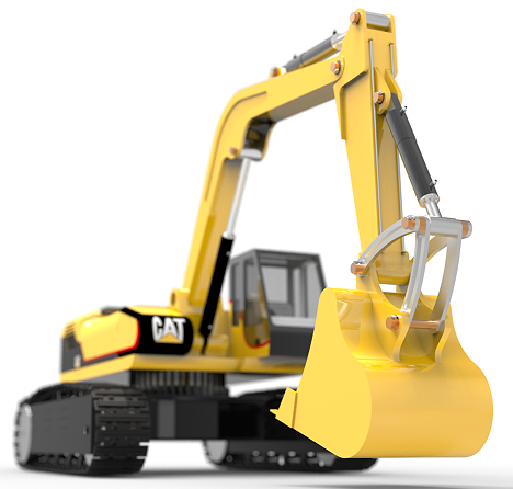 RetroexcavadoraPĎھCģ3DD STPʽ