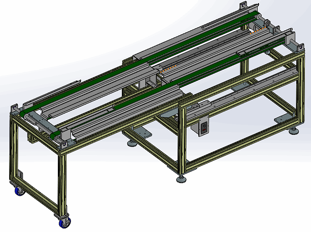 Belt Conveyorʽݔ͙CƤ͙C3D(sh)ģD STPʽ