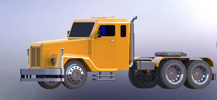 SCANIA 111܇^ģ3DD SolidworksOӋ STEP