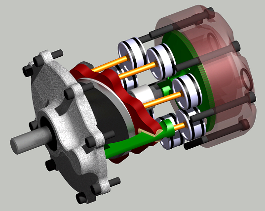 Swashplate PumpDбP3DģD STPʽ