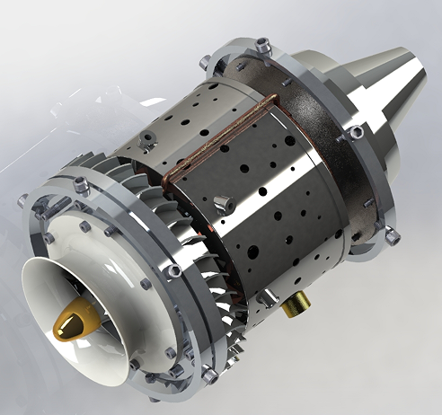 Motor a Jato MW 54u݆l(f)(dng)C(j)3D(sh)ģD SolidworksO(sh)Ӌ(j)