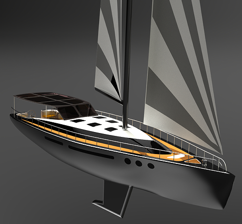 Sailing Yacht NOVA 24׷3DģD x_tʽ