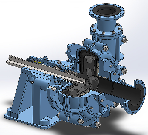 X Series Horizontal Slurry PumpPʽĥ3DģD STEPʽ