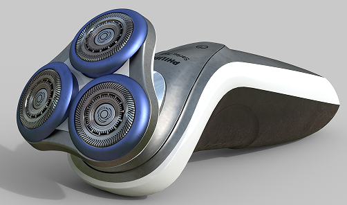 Philips Serie 7000 shaver횵ģ3DD SolidworksO(sh)Ӌ