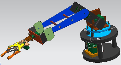 robotic arm 3d modelCеۺģ3DD STPʽ