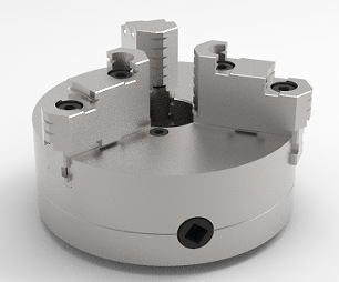 3һJaw Scroll ChuckצP3D(sh)ģD SolidworksO(sh)Ӌ(j)