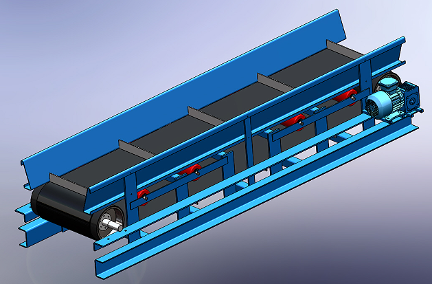 conveyorһ200ݔ͙C3D(sh)ģD STEPʽ