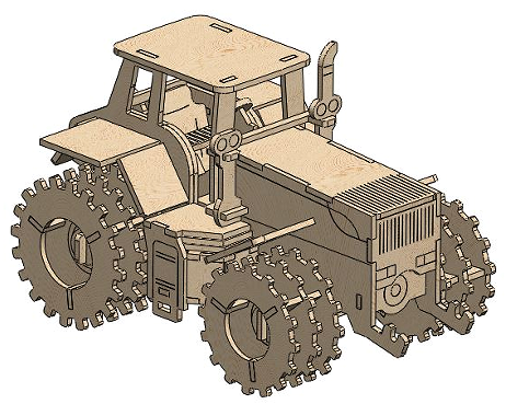 tractorC(j)߼иƴbģ3DD SolidworksO(sh)Ӌ(j)