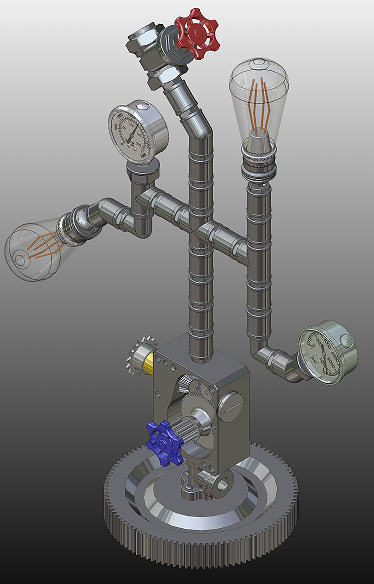 Vintage lamp M1䓹͟3DģD STPʽ