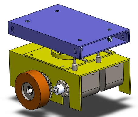 AGV(q)ӆλ3D(sh)ģD SolidworksO(sh)Ӌ(j)