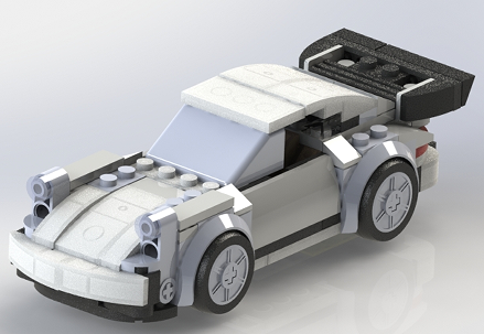 1974 Porsche 911ƴb܇ģ3DD STEPʽ