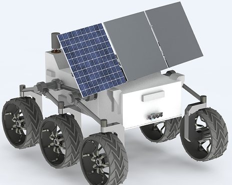 Chandran Heliostat Rover̽y܇3DģD IGSʽ