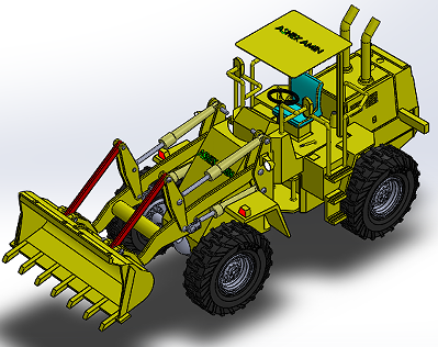 bulldozerCģ3DD SolidworksOӋ