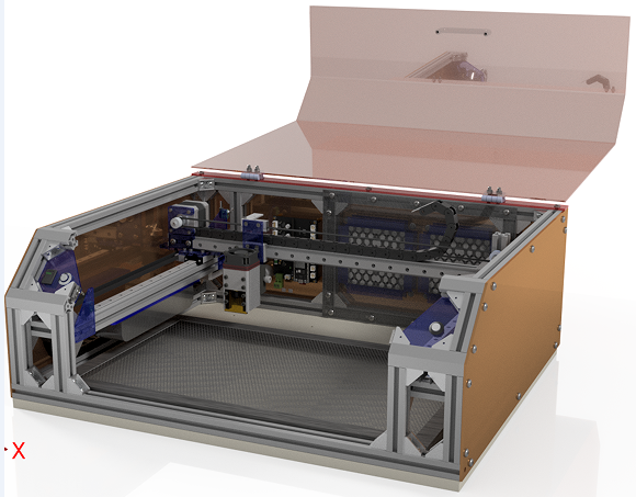 Laser GRBL machineиC3DģD STPʽ