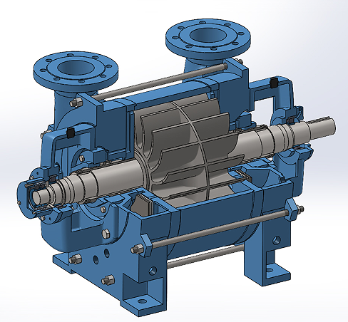 V Belt Vacuum Pump Vձ3DģD STEPʽ