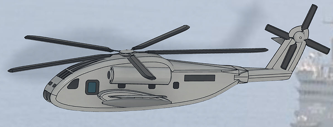 Sikorsky CHһ53\(yn)ݔֱC(j)3DD STEP STLʽ