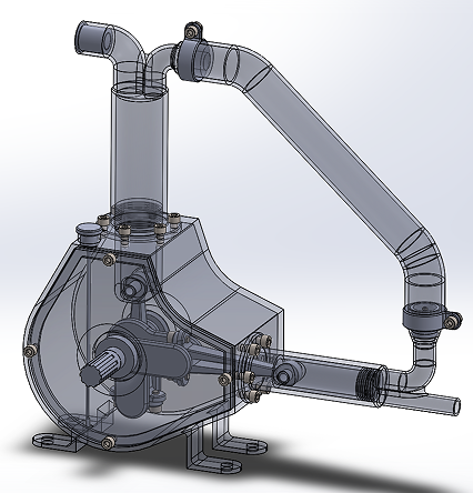 Double Piston PumppʾY3DģD SolidworksOӋ
