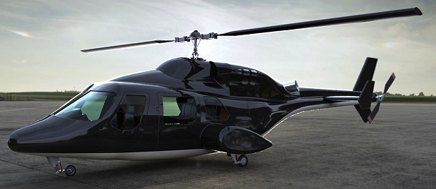 Bell 222 helicopterֱؐC3DģD STPʽ