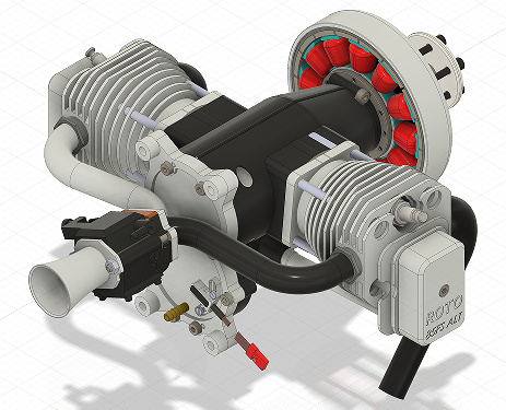 ROTO 85FS ALθě_L̓ȼC3DģD SolidworksOӋ STEP