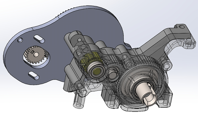 Team associated transfer caseք3DģD SolidworksOӋ
