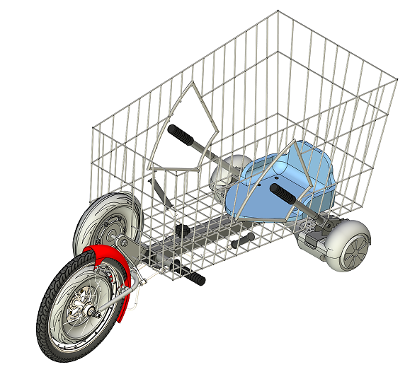 Electric karting݆늄ӿ܇3DģD igs STPʽ
