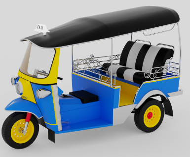 ̩TUKһTUK݆܇3DģD STEP IGSʽ