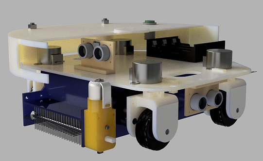 arduino cleaner bot坍C(j)С܇3DD STEPʽ