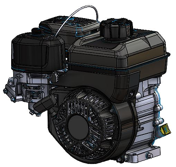 Briggs &amp;amp; Stratton XR550lәC3DģD SolidworksOӋ STPʽ