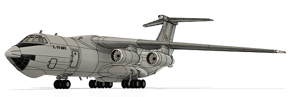 ILYUSHIN ILһ78һ78м͙C(j)3D(sh)ģD STEPʽ