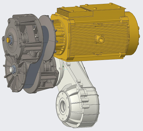Electric Powertrain늄ӄϵy(tng)3D(sh)ģD STPʽ