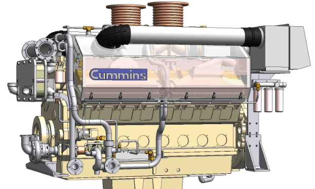 Cummins QSKV60ͰlәCģ3DD STPʽ