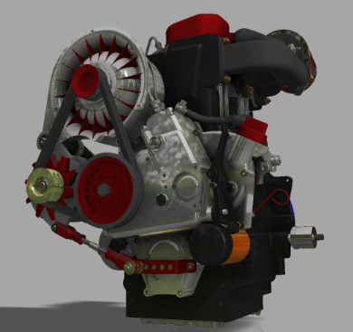 Deutz F2L511ͰlәCģ3DD InventorOӋ