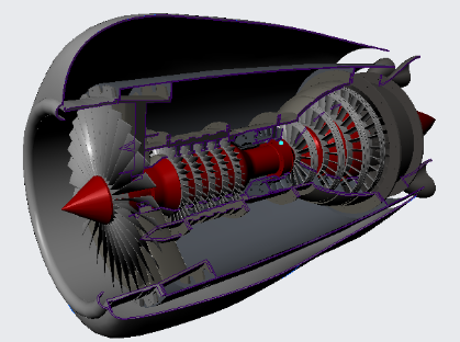 jetһengineһassembly⺽՜uȰl(f)(dng)C(j)濂3D(sh)ģD IGSʽ