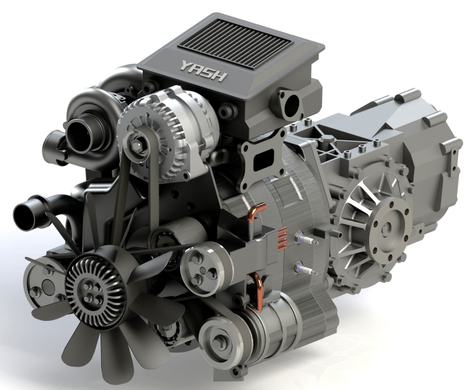 YASH wankel engineˠD(zhun)Ӱl(f)әC(j)3DD IGSʽ