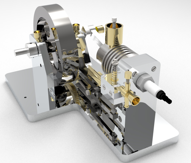 Webster enginelәCY3DD STEPʽ