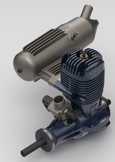 O.S. MAX LA .46lәCSģD solidworksOӋ