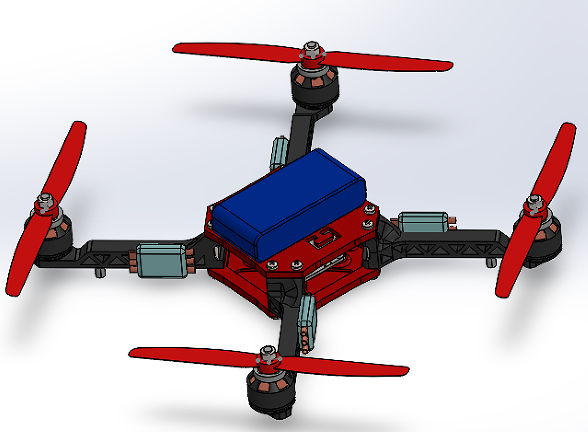 quadcopterһ231Sw3DD SolidworksOӋ ̈D