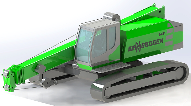 SENNEBOGENĎʽؙCģ3DD SolidworksOӋ