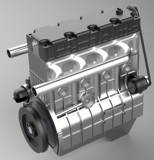 4ֱͰl(f)(dng)C(j)3D(sh)ģD SolidworksO(sh)Ӌ(j) STEPʽ