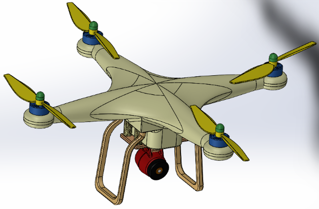Quadcopter һ DroneSo˙C3DģD SolidworksOӋ
