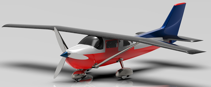 Cessna 172˽wCģ3DD SolidworksOӋ