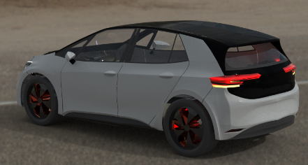 volkswagen ID3늄܇⚤ģ3DD SolidworksOӋ