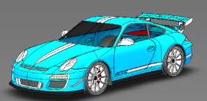 Porsche 911 GT3 RSr܇⚤3DģD SolidworksOӋ STEP