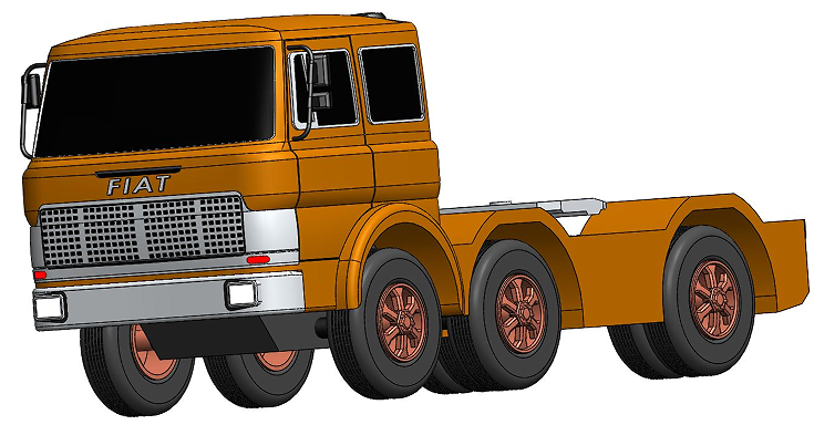 FIAT 180܇^3DD SolidworksO(sh)Ӌ(j)