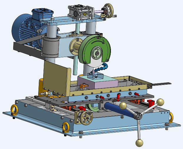 Manual Surface Grinderքƽĥ3DģD STEPʽ