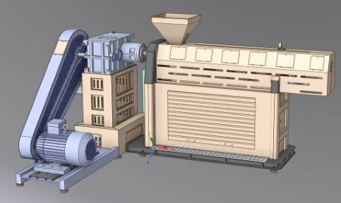 Extruder pellet machineDCwC3D(sh)ģD STP x_bʽ