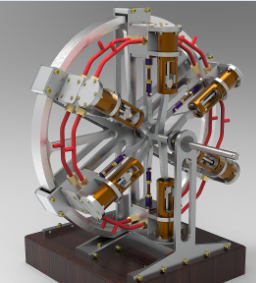 6 cylinder radial engine 6׏lәC3DģD STPʽ