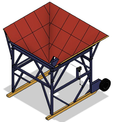 Hopperɢb̎϶Һw3DģD STEPʽ